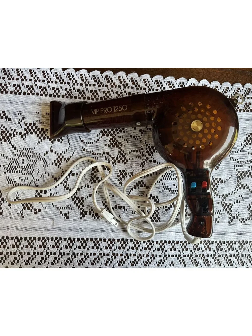 Vintage VP Pro 1250 Hair Dryer Model HD-1250D